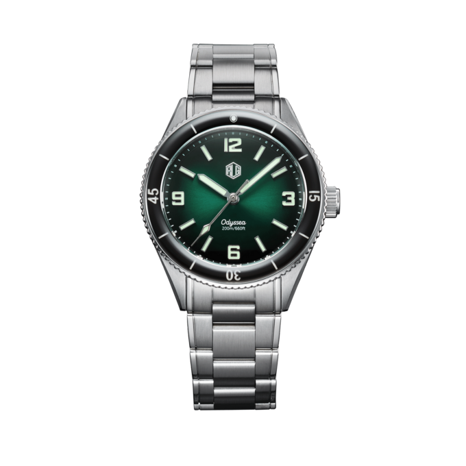 Odyssea Diver Watch - Fume Green - Richard LeGrand